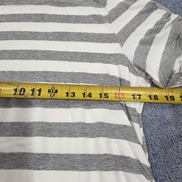 MICHAEL KORS Casual Striped Short Sleeve Women's Tee NEW NO TAG. - Picture 8 of 12